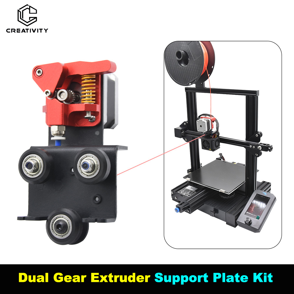 Printer Stand - Yükseltme doğrudan sürücü çift dişli ekstruder