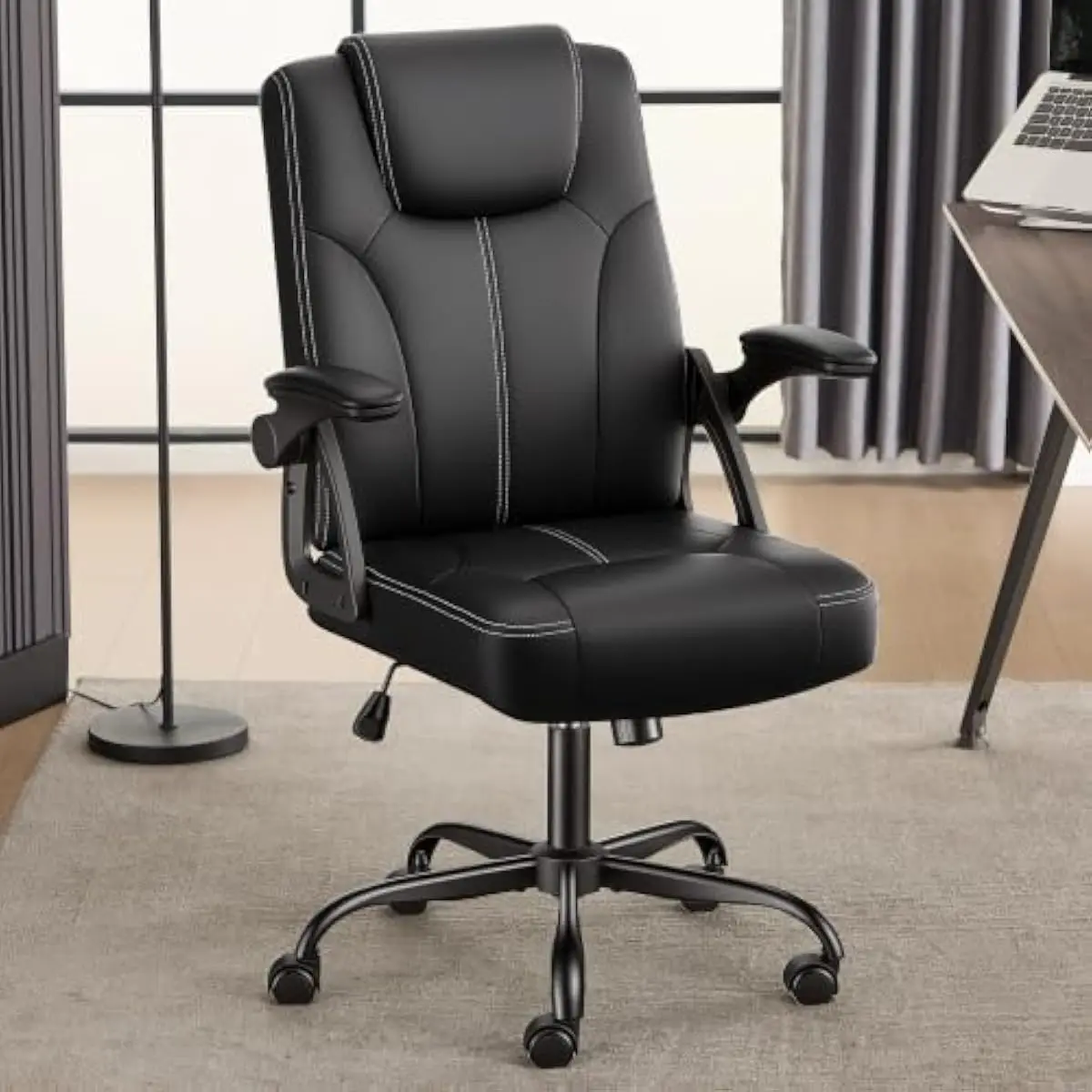 Office Chair - 360 derece dönebilen tabanı ve 125