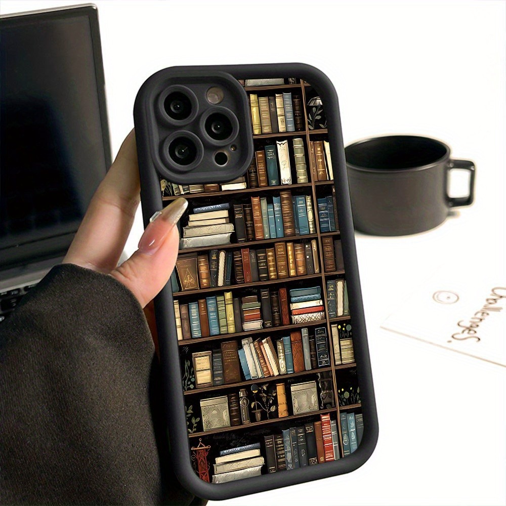 Bookshelf - Kitaplık Desenli Yaratıcı Telefon Kılıfı iPhone