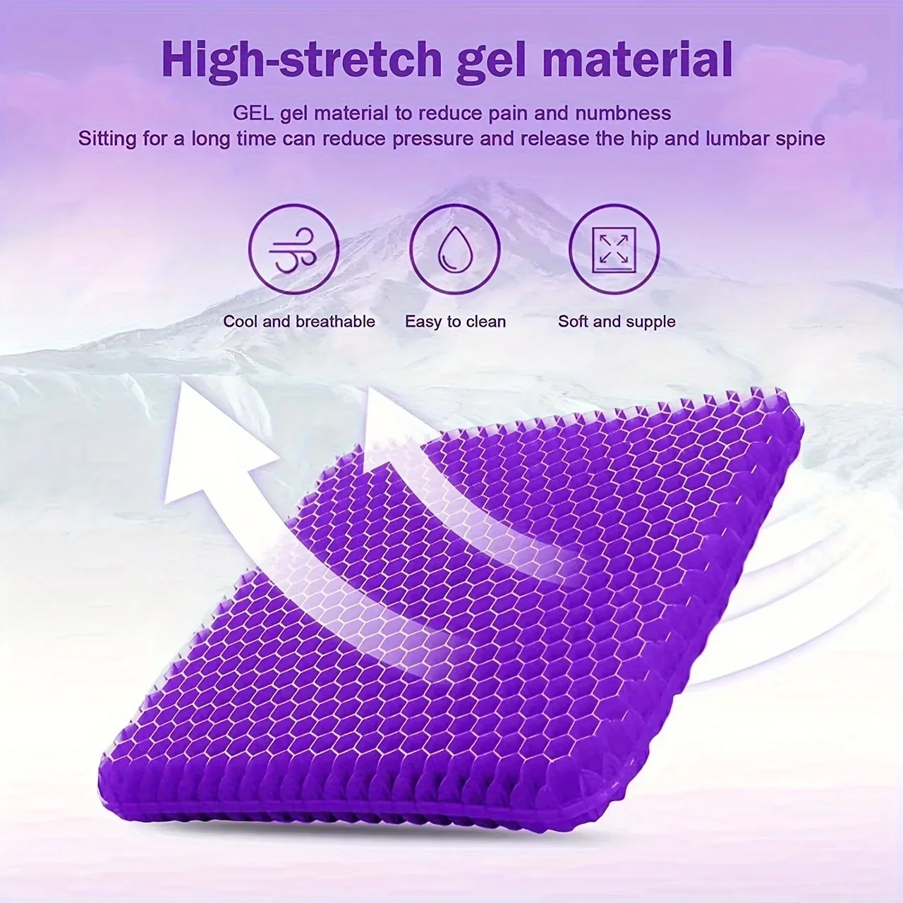 Office Stool - Jel Oturma Minderi 1 Adet, Kuyruk