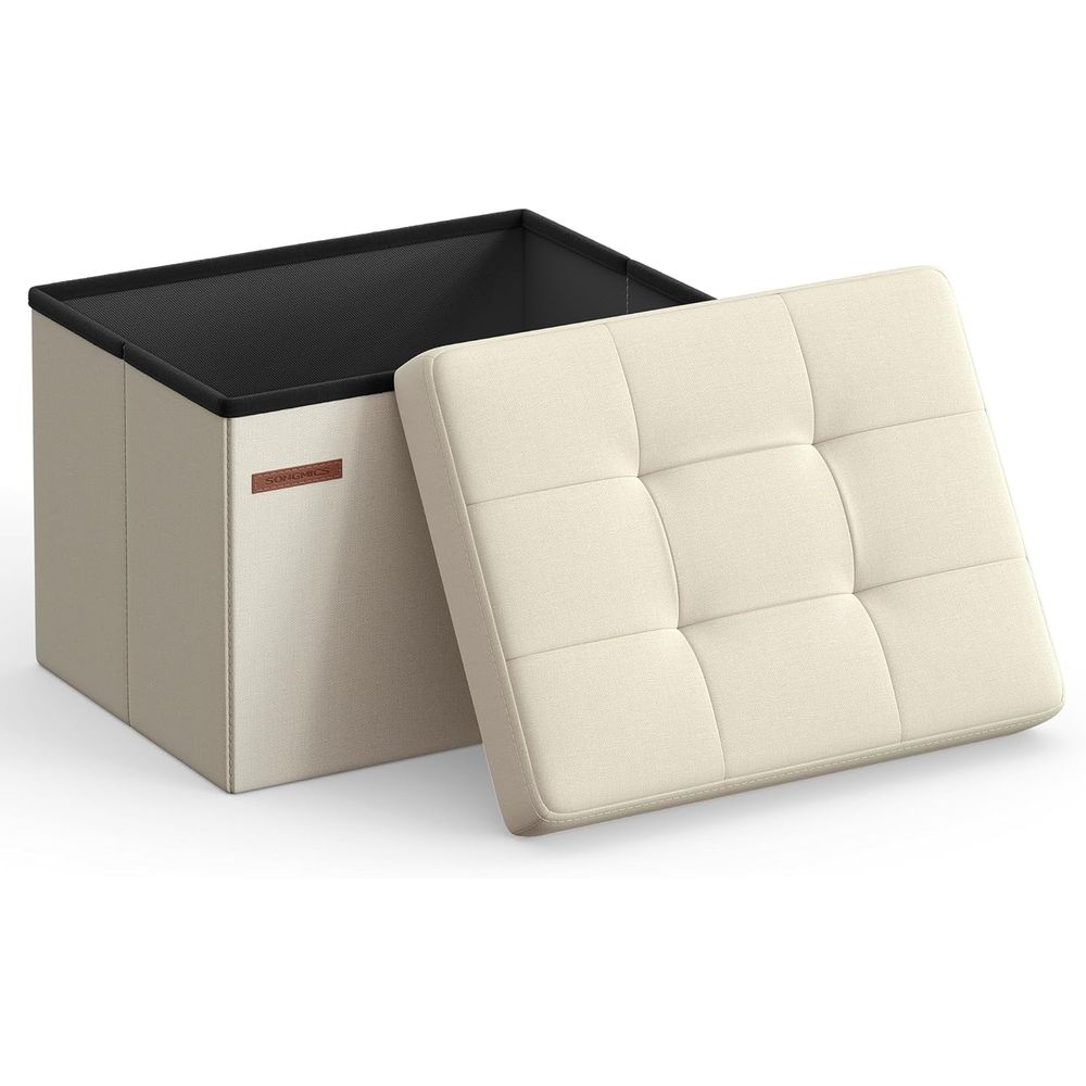 Office Stool - Kompakt Depolama Osmanlı, Ayak Dayama Taburesi,