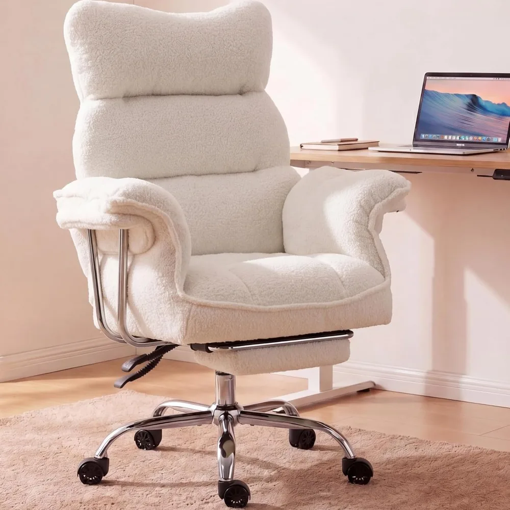 Office Chair Cushion - Kalın Yastıklı, Geniş Oturma Alanlı, Kolçaklı