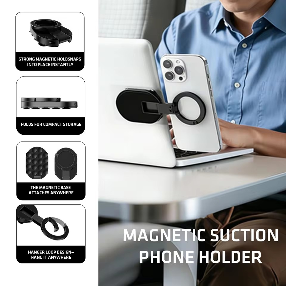 Mobile Pedestal Cabinet - MA39 Manyetik Katlanabilir Telefon Standı Evrensel