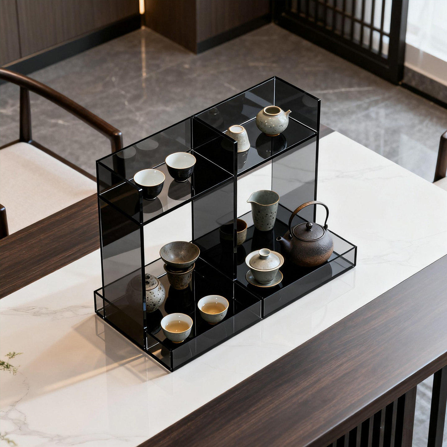 Printer Stand - Çay fincanı rafı Akrilik Bogu Çay
