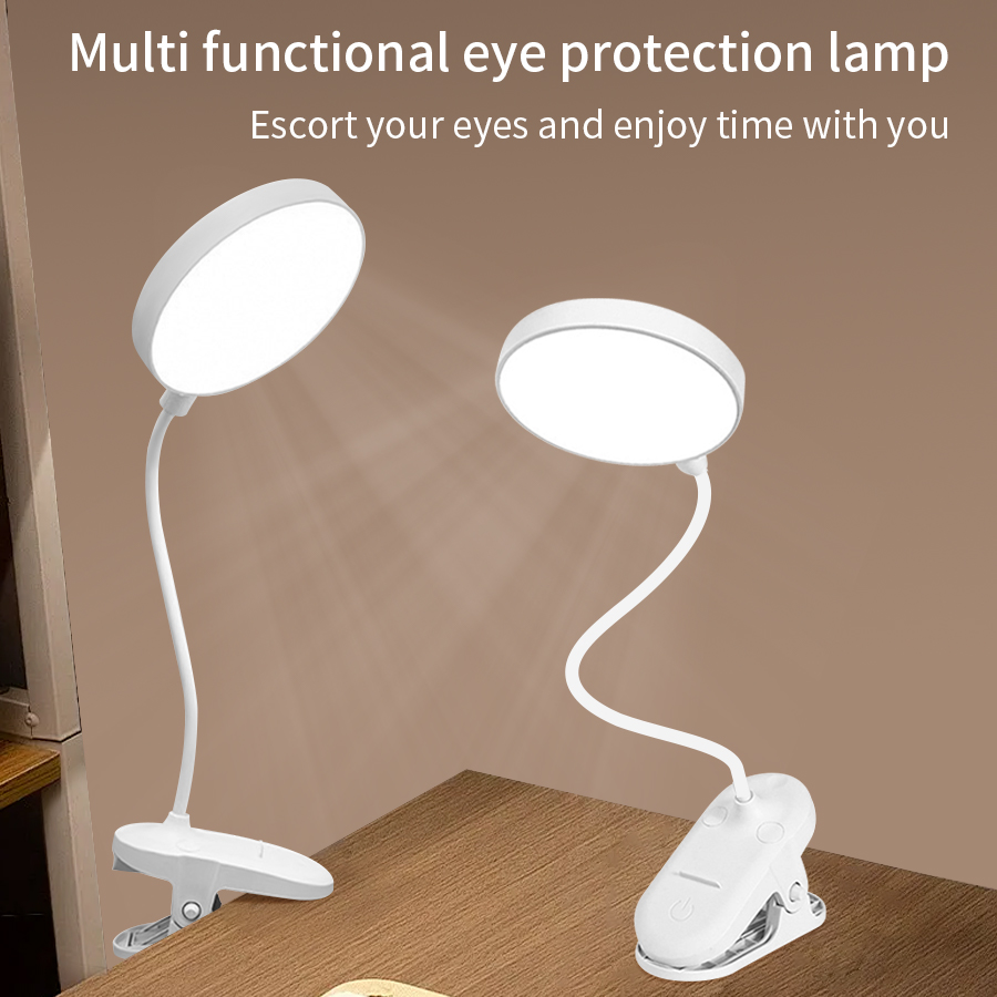 Desk Lamp - LED Klipsli Masa Lambası 360 °