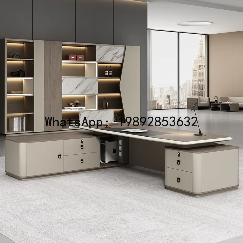 Office Chair - H5.15 başkanlık ofisi yönetici masası başkan