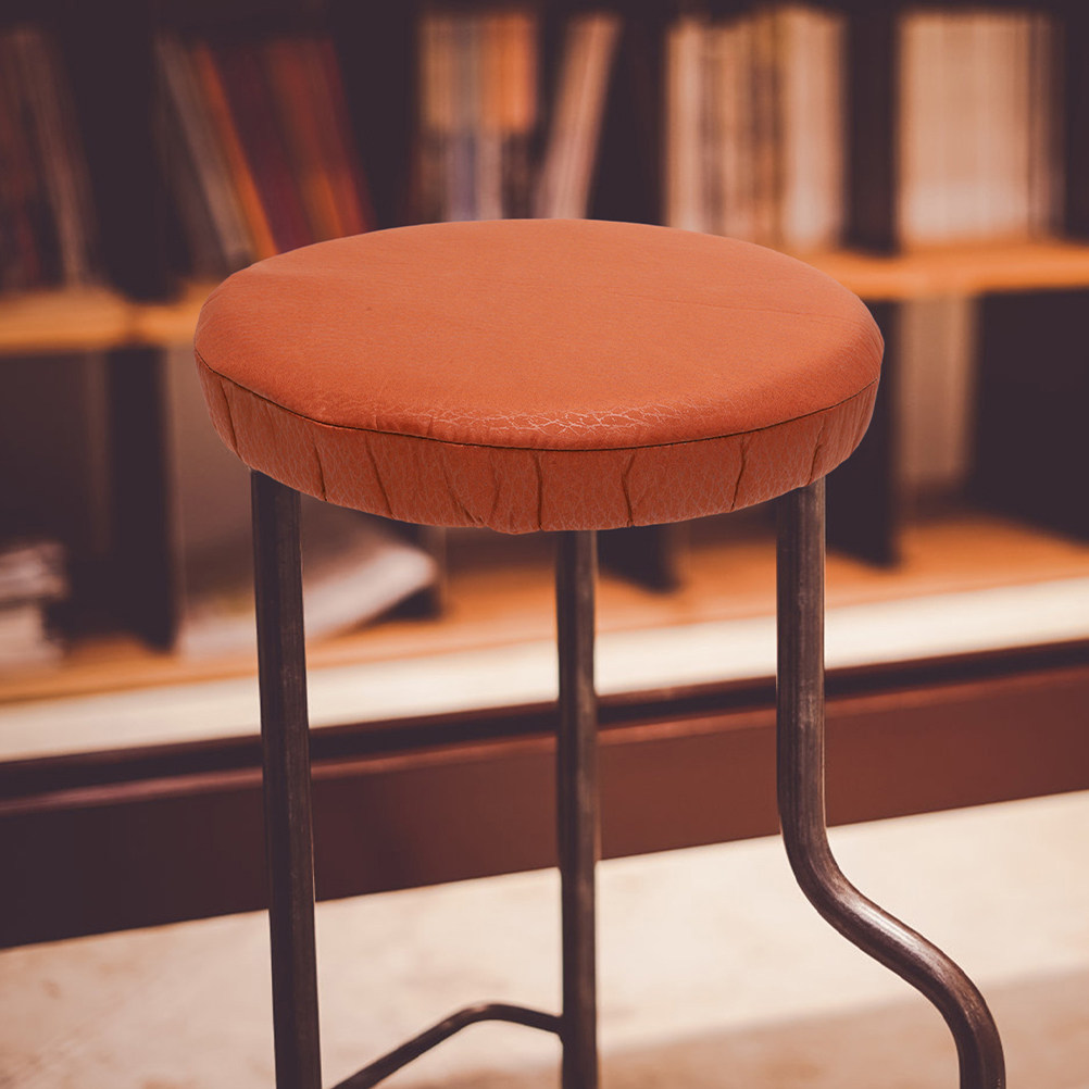 Office Stool - Esnek, Yuvarlak Bar Taburesi Kılıfı, Kumaş