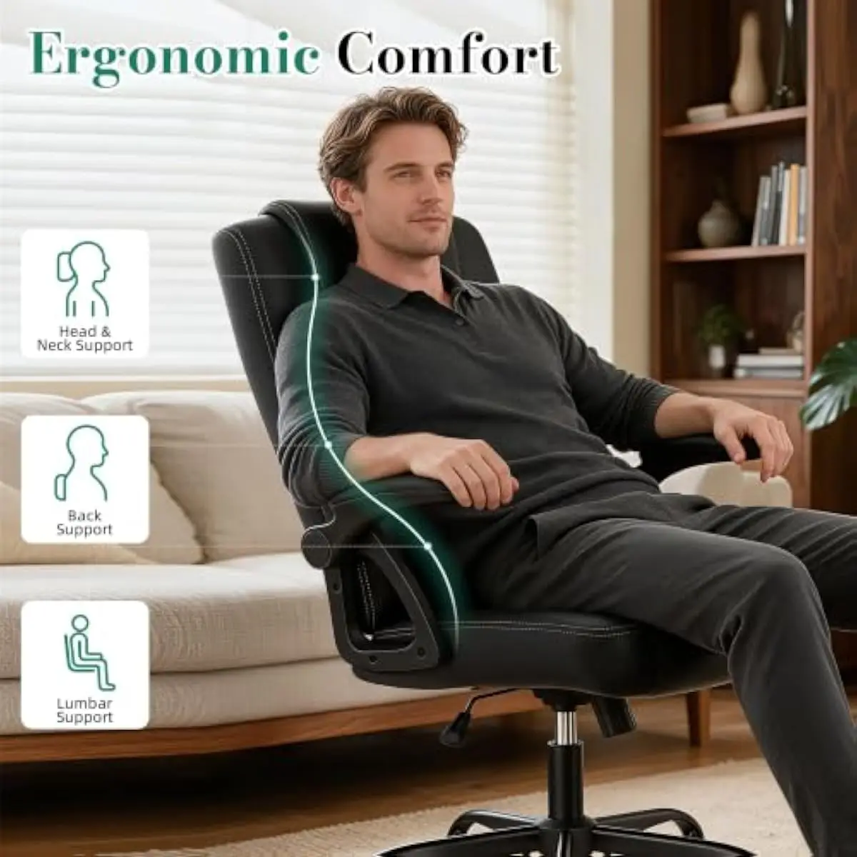 360 derece dönebilen tabanı ve - Office Chair incelemesi ve fiyatı