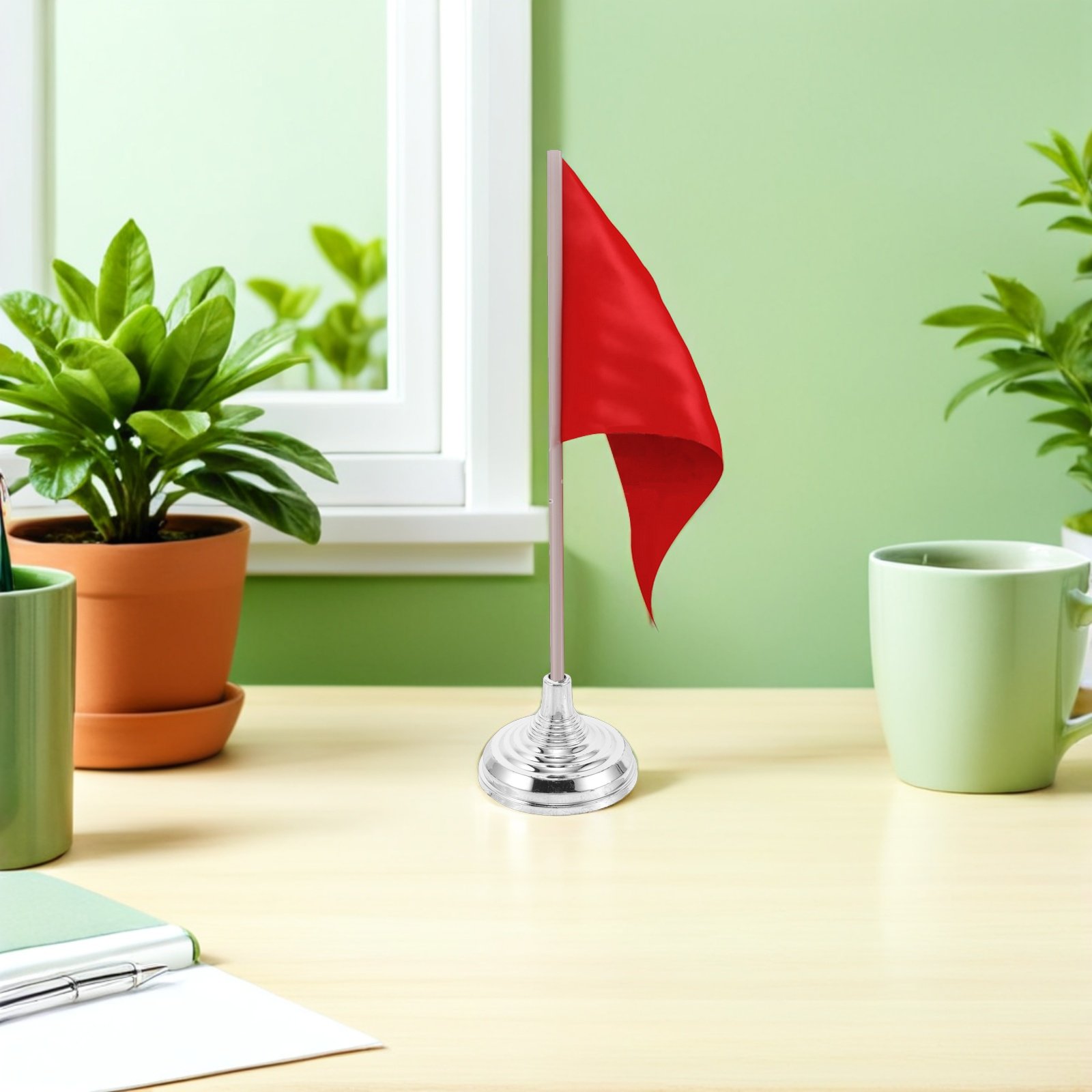 12 Adet Gümüş Mini Masa Bayrağ - Office Furniture Brands incelemesi ve fiyatı