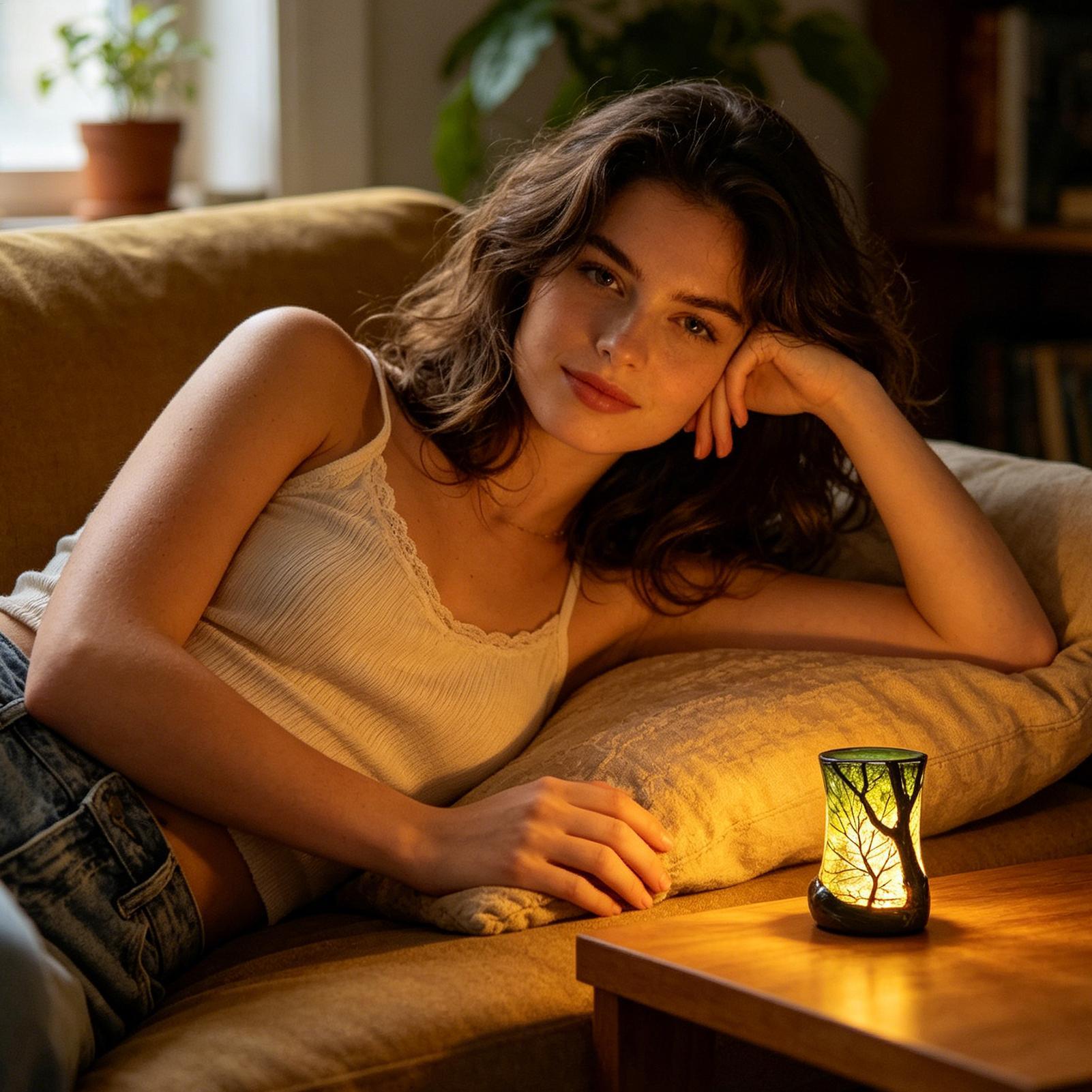 Başucu Masa Lambası Orman Gece - Bookshelf incelemesi ve fiyatı