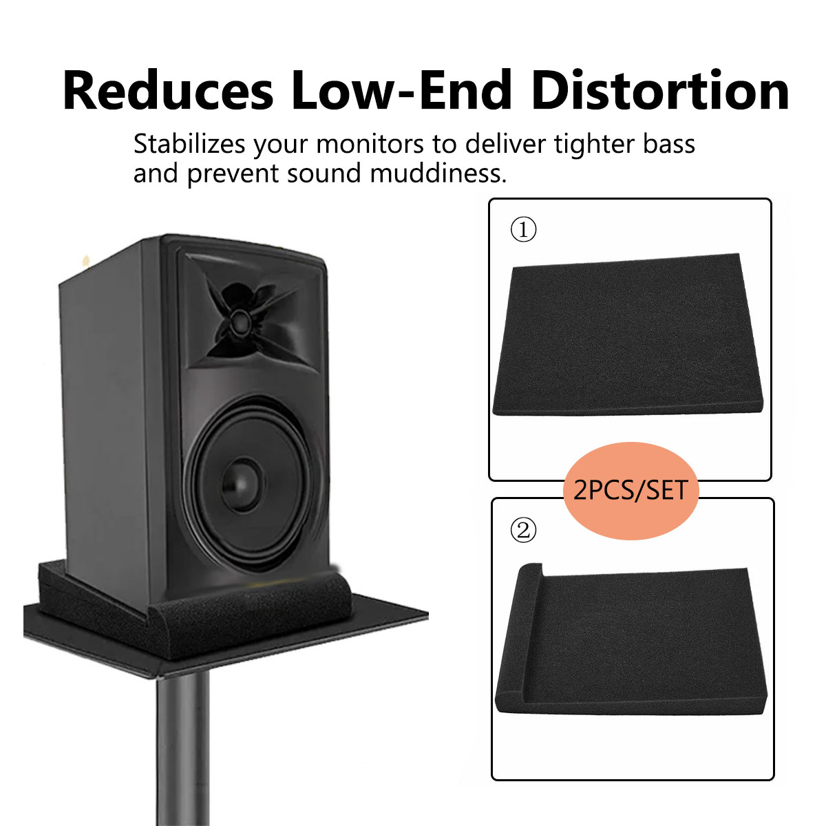Stüdyo Monitör İzolasyon Pedle - Monitor Stand incelemesi ve fiyatı