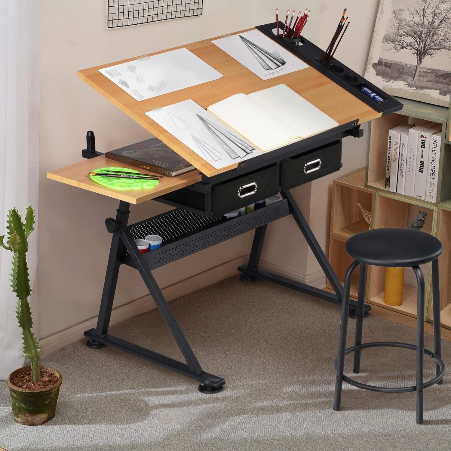 Ayarlanabilir Çizim Masası, Uy - Office Stool incelemesi ve fiyatı