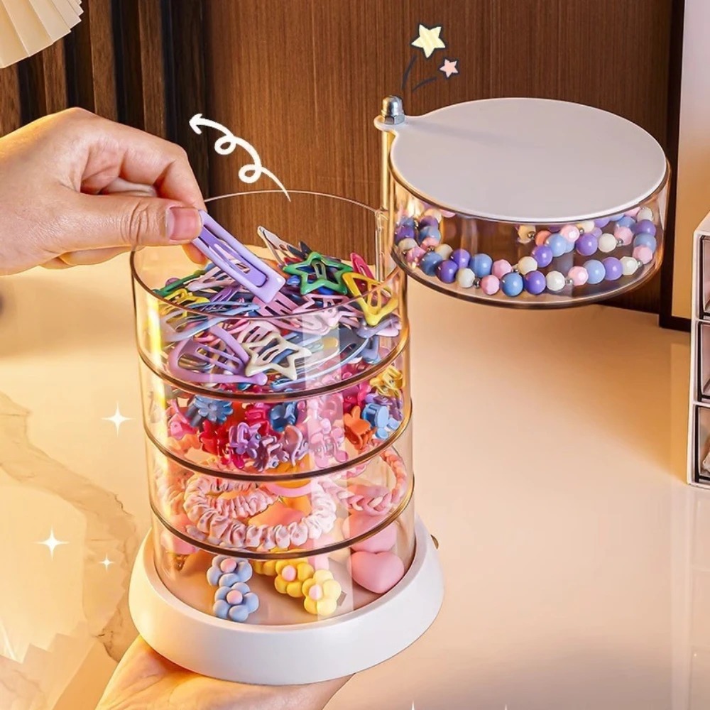 360 Derece Dönebilen Şeffaf Sa - Desk Organizer incelemesi ve fiyatı