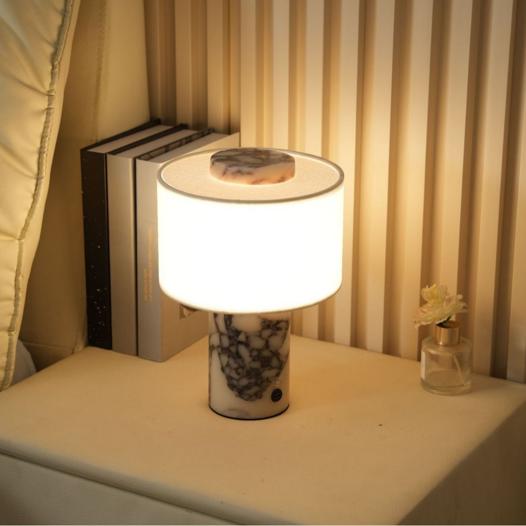 Mermer başucu lambası, dokunma - Desk Lamp incelemesi ve fiyatı