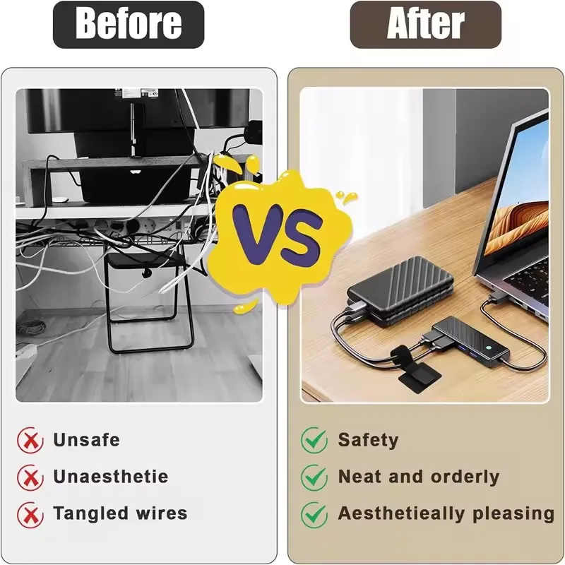 4-40 Adetlik Kablo Düzenleme S - Desk Organizer incelemesi ve fiyatı