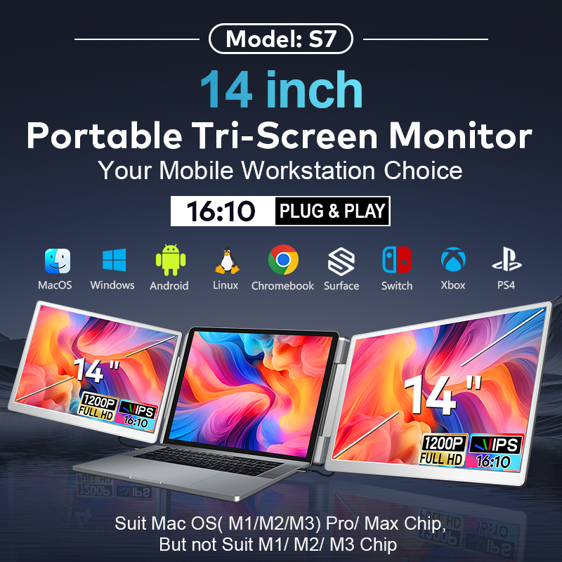 Çift Ekranlı Taşınabilir LCD M - Monitor Stand incelemesi ve fiyatı