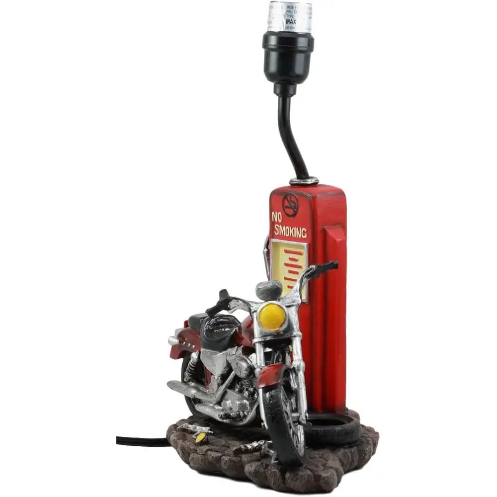 Vintage Retro Kırmızı Motosikl - Desk Lamp incelemesi ve fiyatı