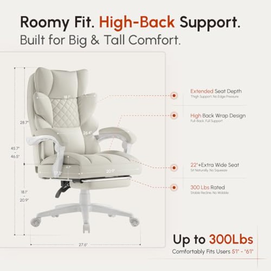 Yüksek ve Geniş Yönetici Koltu - Office Chair Cushion incelemesi ve fiyatı