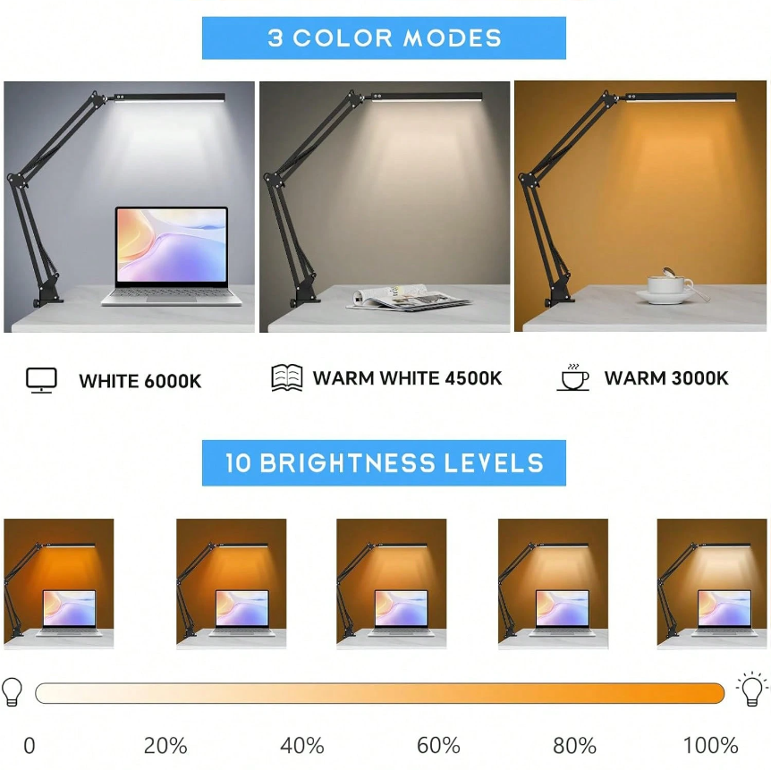 Ev İçin LED Masa Lambası, Okum - Desk Lamp incelemesi ve fiyatı