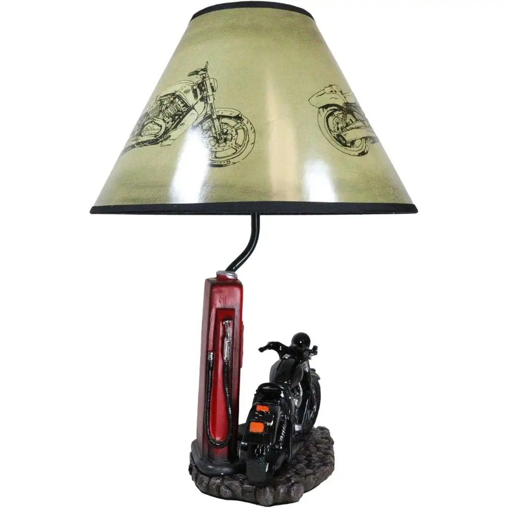 Vintage Retro Siyah Motosiklet - Desk Lamp incelemesi ve fiyatı