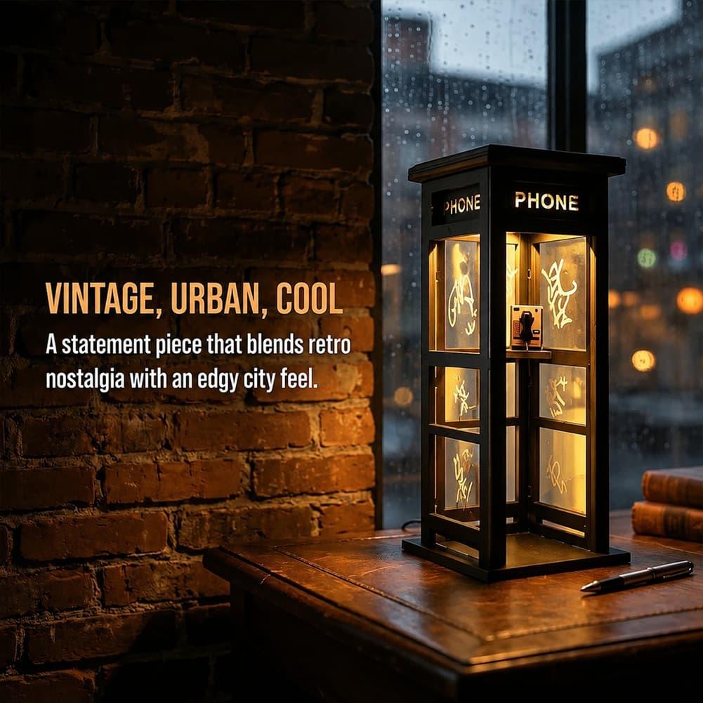 Retro Vintage Telefon Kulübesi - Office Furniture Brands incelemesi ve fiyatı