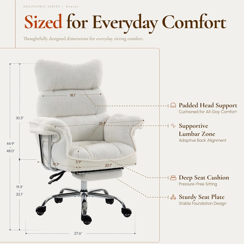 Kalın Minderli, Geniş Oturma A - Office Chair Cushion incelemesi ve fiyatı