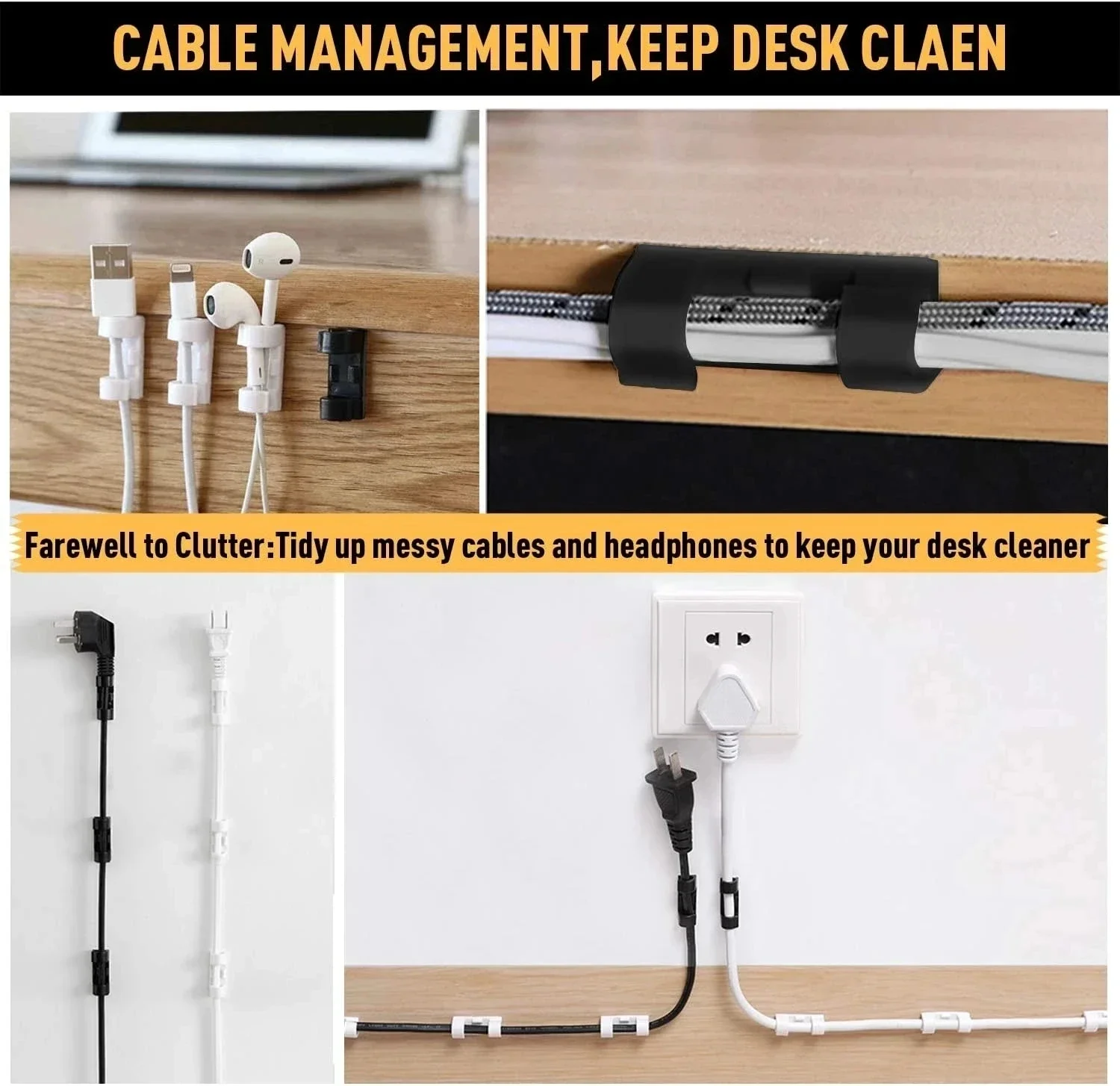 Kablo Klipsleri Düzenleyici, K - Desk Organizer incelemesi ve fiyatı